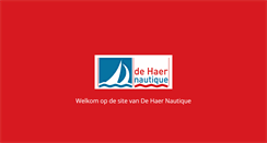Desktop Screenshot of dehaernautique.nl