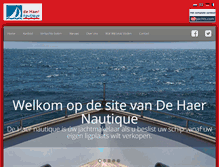 Tablet Screenshot of dehaernautique.nl